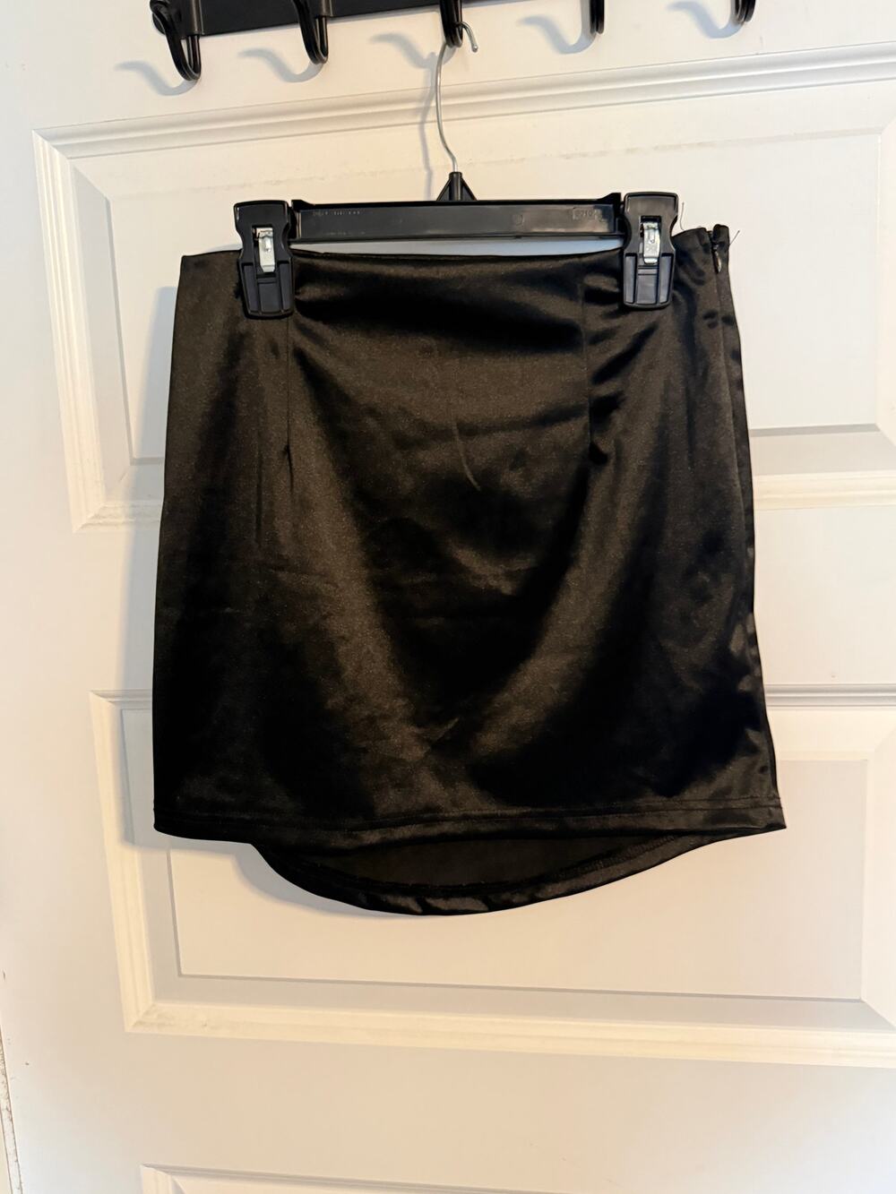 shein satin mini skirt womens xs